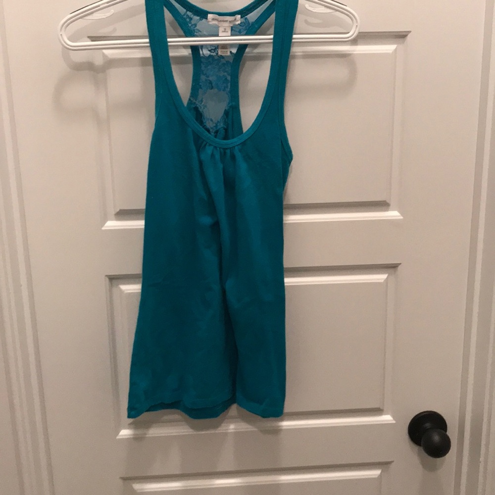 Lace racerback